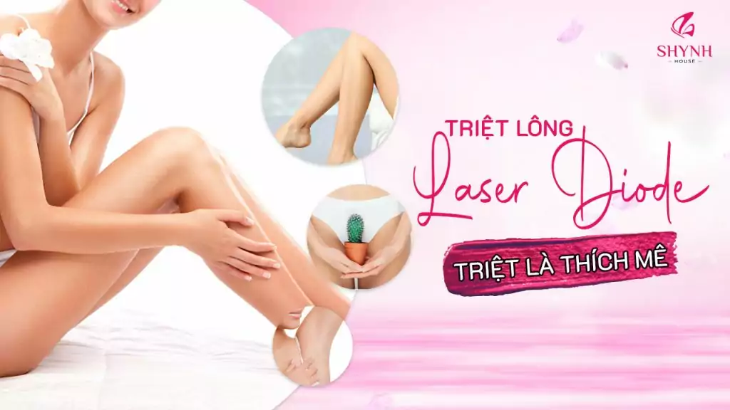 Dịch vụ triệt lông toàn thân Laser Diode
