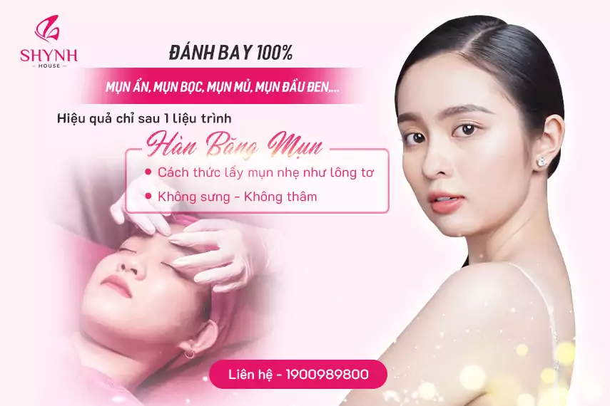 Siêu liệu trình Hàn băng mụn - Shynhhouse.com