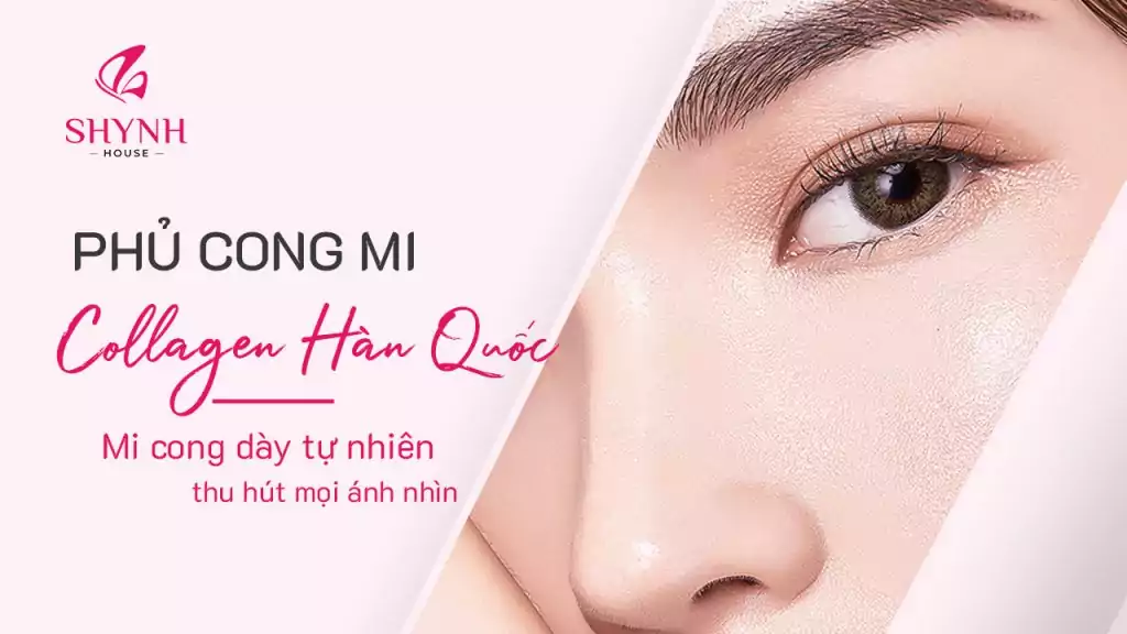 Công nghệ phủ cong mi collagen
