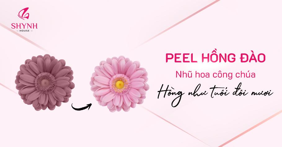 Peel hồng đào nhũ hoa công chúa