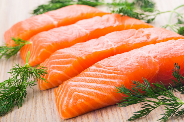 Protein trong cá hồi giúp no lâu giảm cảm giác thèm ăn