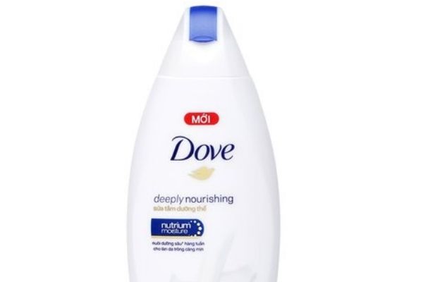 Sữa tắm trắng da hàng ngày Dove Deeply Nourishing