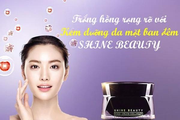 Kem trắng da mặt cho nữ Shine Beauty Việt Nam