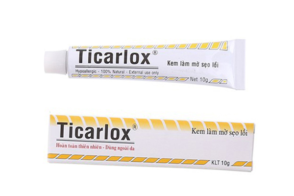 Kem ticarlox trị sẹo rỗ, sẹo lõm hiệu quả