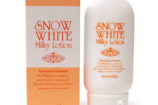Kem dưỡng trắng da mặt cho nam Snow White Milky Cream
