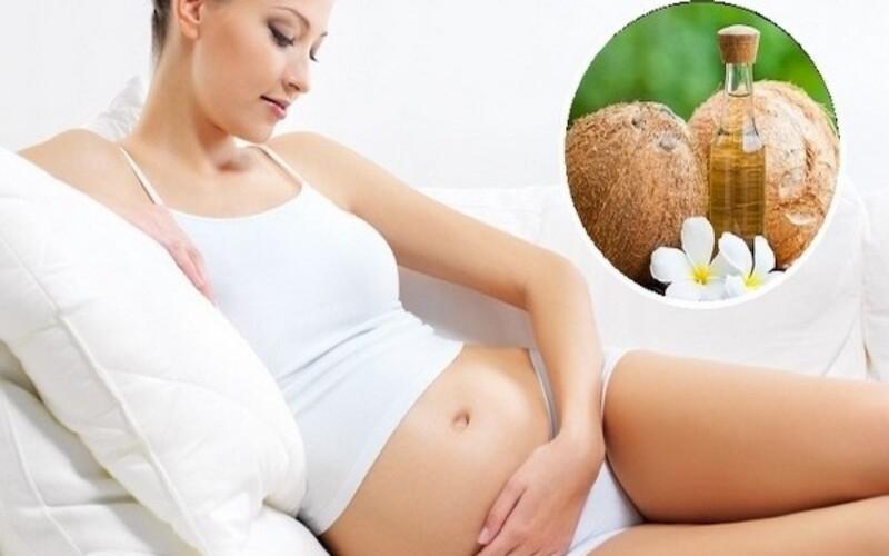 Massage bằng dầu dừa 