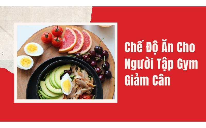 thực đơn giảm cân