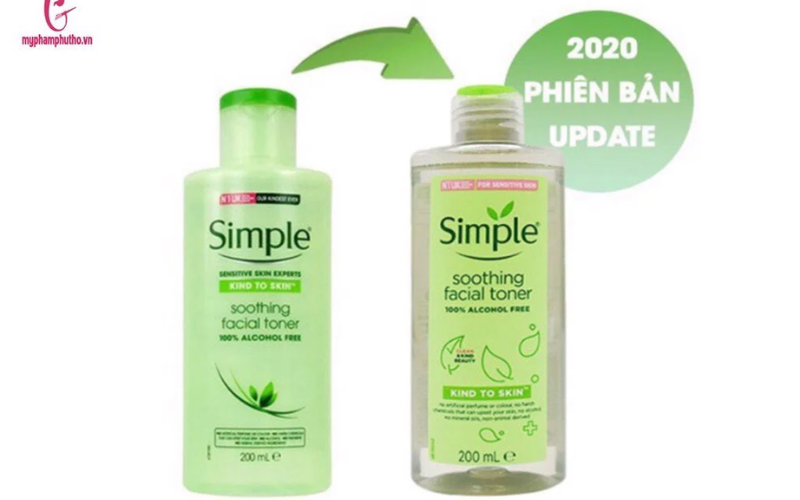 Thương hiệu toner simple