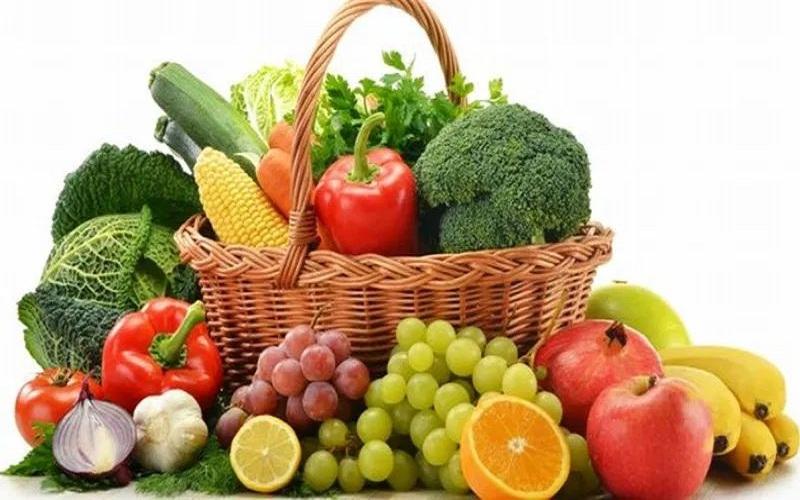 ăn nhiều rau củ, trái cây