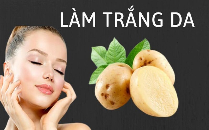 đắp mặt với khoai tây