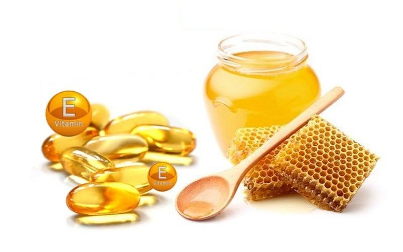 mật ong và vitamin E