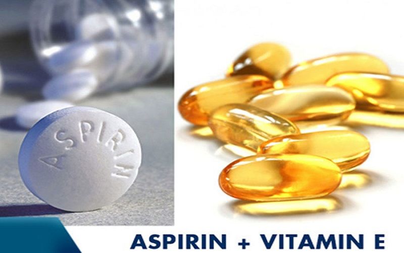 vitamin E và aspirin