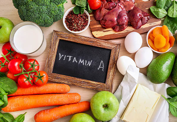 Các loại thực phẩm giàu vitamin A, C, E hỗ trợ chăm sóc da mụn hiệu quả