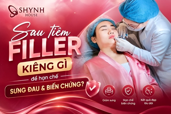 Chăm sóc đúng cách sau tiêm góp phần giúp filler ổn định tốt hơn