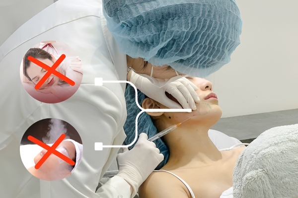 Không massage, xông hơi sớm có thể ảnh hưởng đến quá trình ổn định của filler