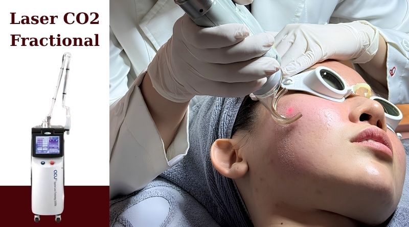 Laser CO2 Fractional kích thích quá trình sửa chữa và tái cấu trúc collagen