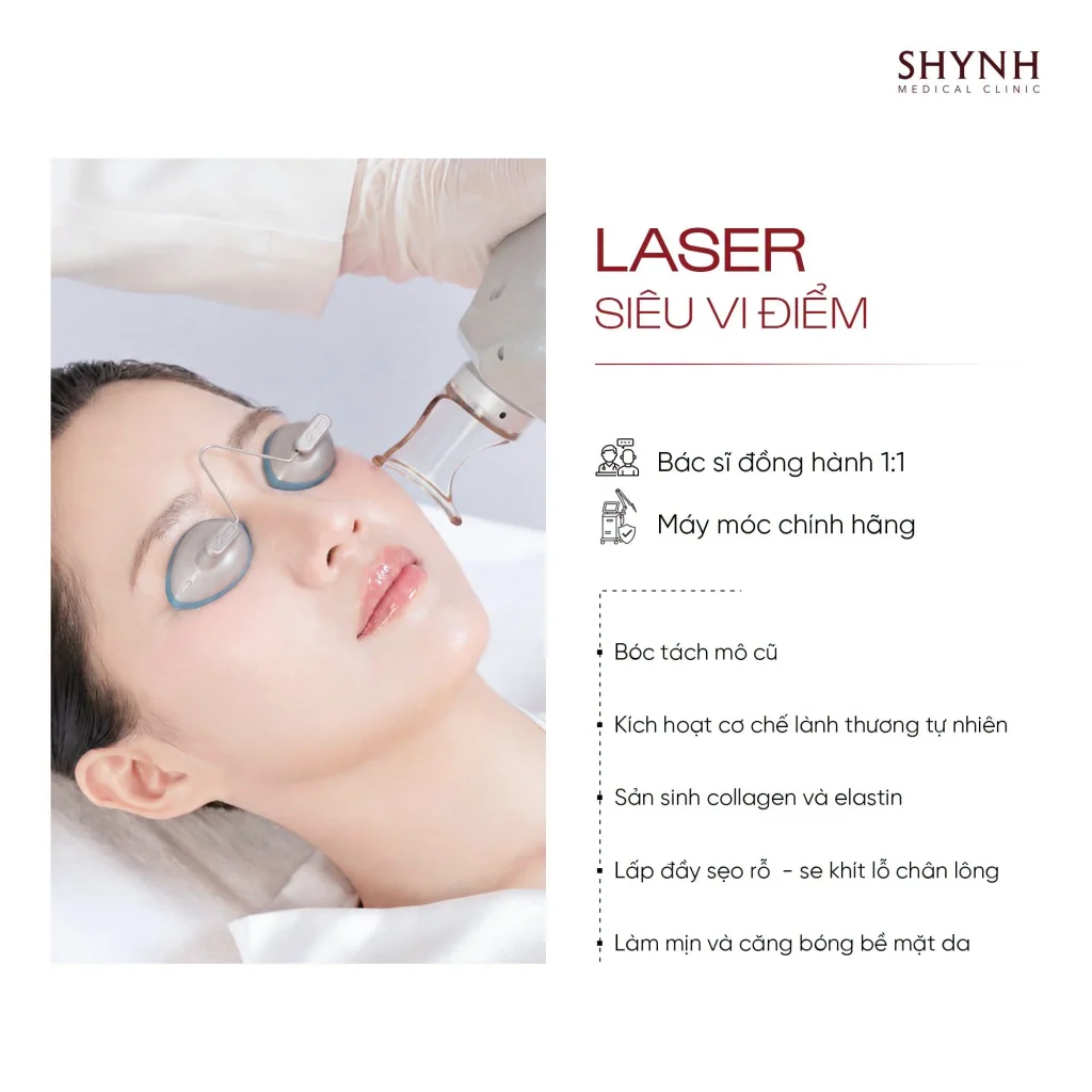 Máy Laser CO2 Fractional hỗ trợ tái tạo bề mặt da và cải thiện sẹo rỗ
