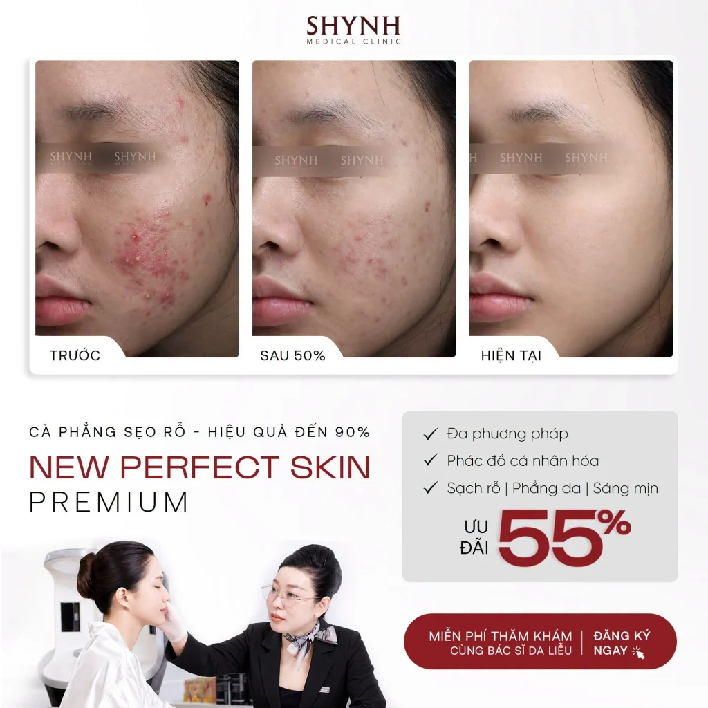 Giải pháp chăm sóc da chuyên sâu tại Shynh Medical Clinic